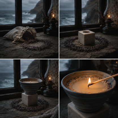 A Lil' Moment | Intention Candle for Stress & Overwhelm | Handcrafted Candle Gift