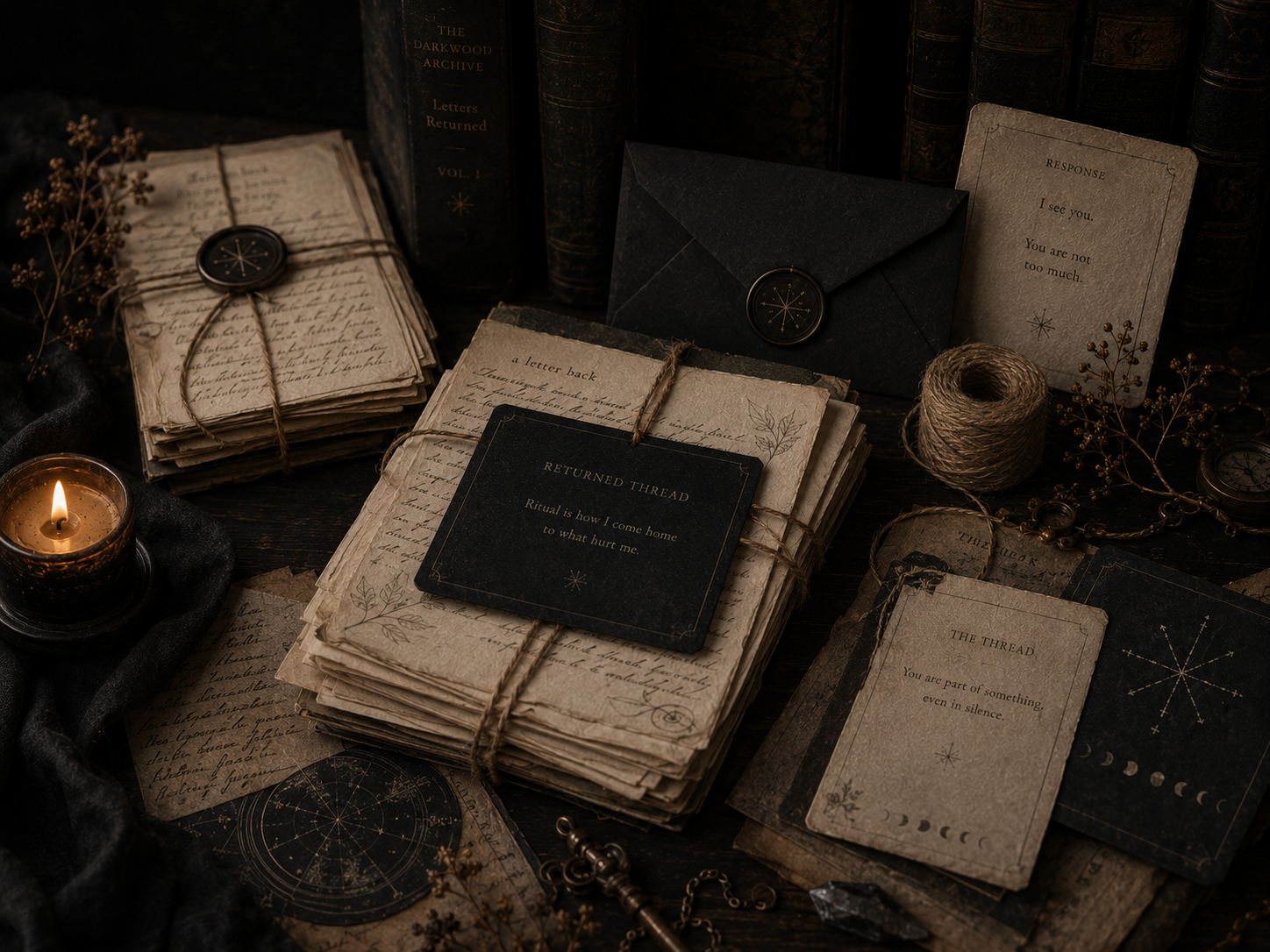 The Darkwood Thread ritual papers